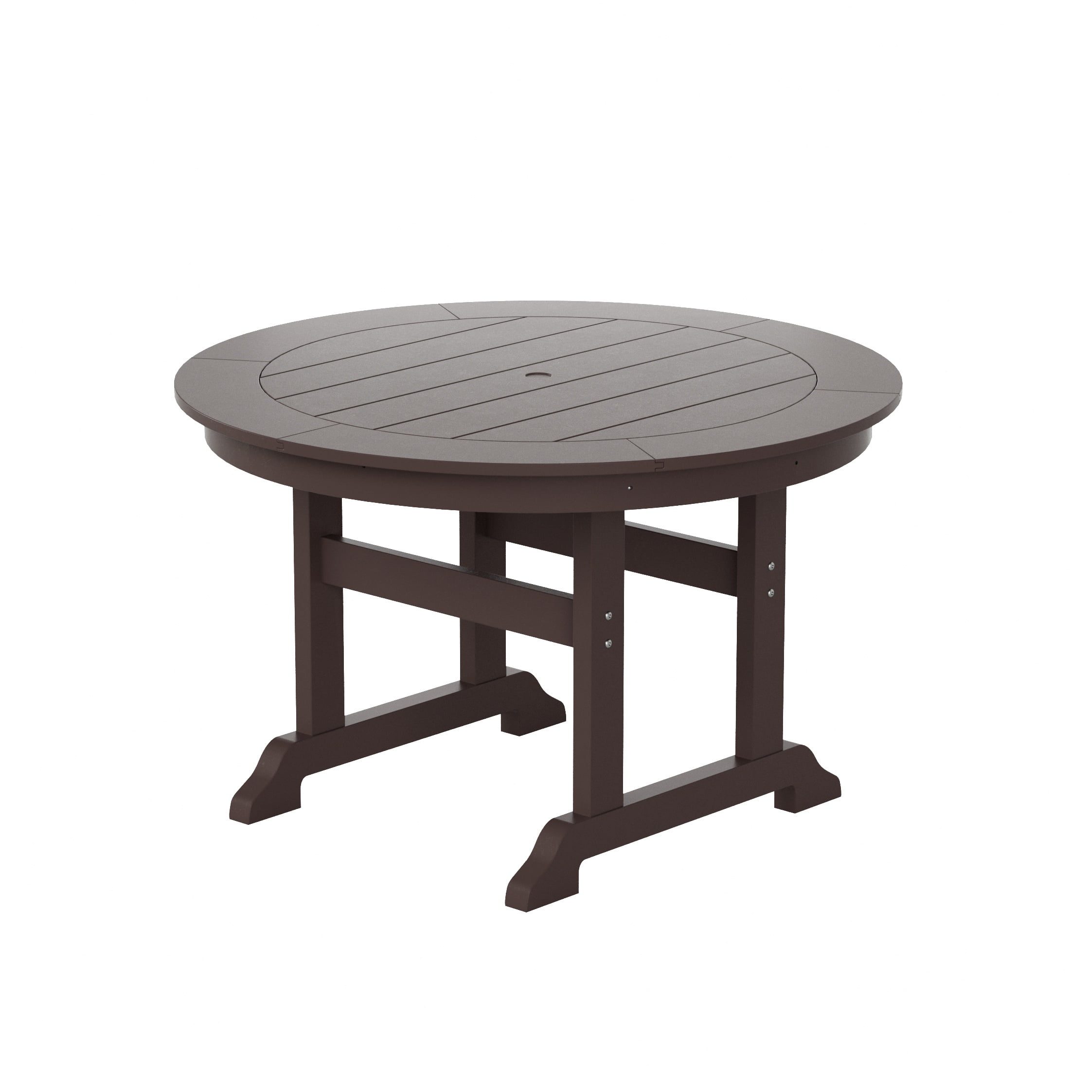 WestinTrends Malibu Patio Dining Table, All Weather Poly Lumber