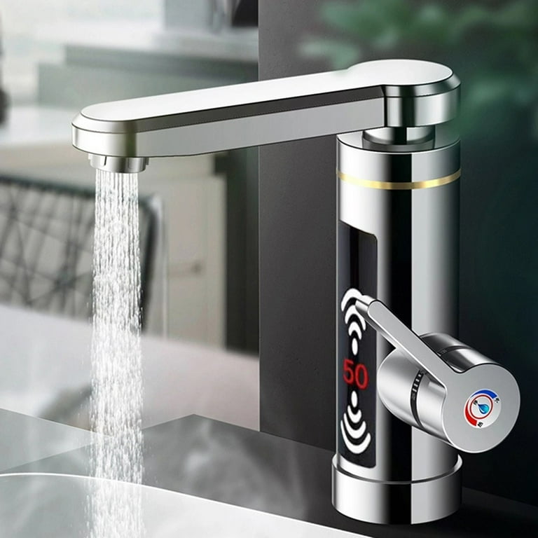 Instant electric faucet household kitchen fast thermal electric water  heater - Walmart.com
