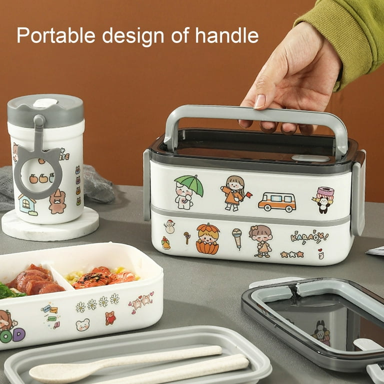 The Idea bento box. Adjustable/removable dividers make it very