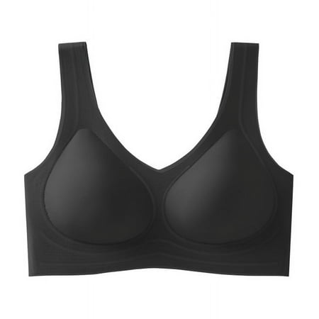 Latex No Steel Rings Nursing Bra Jelly Soft Support Seamless Comfortable Sports Underwear for Women