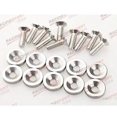 thumbnail image 1 of 10pcs Aluminum Black Fender/Bumper/Washer Bolt Engine Bay Dress Up~4775, 1 of 1