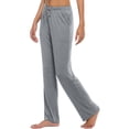thumbnail image 3 of MoFiz Women Pajama Pants Comfy Lounge Jogger with Pockets 3-Pack, 3 of 9
