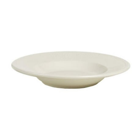 Tuxton China HED-120 Hampshire American 12 in. Pasta Bowl - White - 1 Dozen