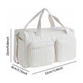thumbnail image 2 of Klon Tote Lightweight Quilted Large Multifunction Maternity Changing For And Weekend Travel Backpack For Everyday Use Lightweight Spacious Holder Durable Gear Organizer For Weekend, 2 of 4