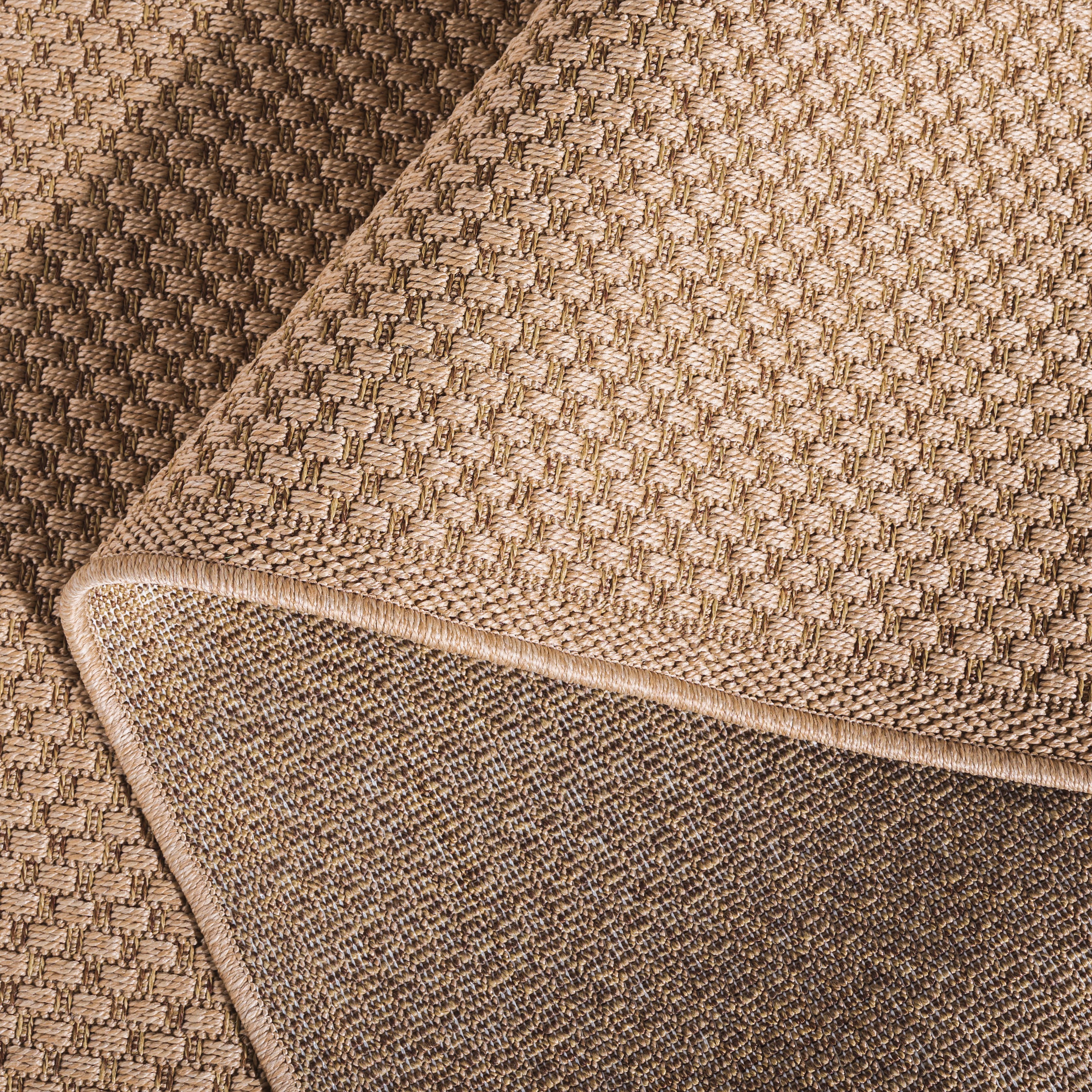 SAFAVIEH Atrium Sisal Christy Solid Indoor/Outdoor Area Rug, Beige, 9' x 12'