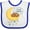 White and Royal, variant on Inktastic I Love My Grandpa Boys or Girls Baby Bib