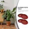 thumbnail image 3 of unbranded 4 PCS Small Plant Pots Sauser Plant Pots Tray Flowerpot Chassis Tray Large Planter Saucers Succulent Plants Pots Sauser, 3 of 6