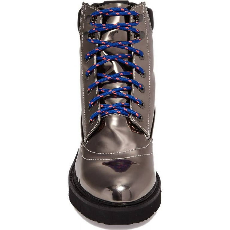 Pewter combat hot sale boots