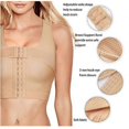 thumbnail image 3 of Women Front Closure Sports Bra Post Surgery Underwear Adjustable Shapewear With Breast Support U, 3 of 5