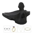 thumbnail image 3 of Porte-lunettes Statue, Support de Lunettes Crâne Pratique à Impact avec Plateau de Rangement pour Bureau, 3 of 8