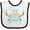 White and Black, variant on Inktastic Life is Better at the Cabin, Deer Antlers, Camping Boys or Girls Baby Bib