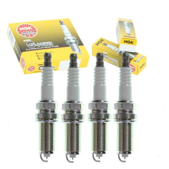 4 pc NGK G-Power Spark Plugs compatible with Subaru Forester 2.5L H4 2004-2013