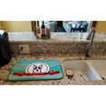 thumbnail image 2 of Carolines Treasures BB1565DDM Tricolor Corgi Merry Christmas Dish Drying Mat 14 x 21" multicolor, 2 of 7
