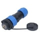thumbnail image 1 of Enchufe industrial, conector de alimentación de brida de enchufe impermeable IP68, conector de aviación impermeable, diseño revolucionario, 1 of 8