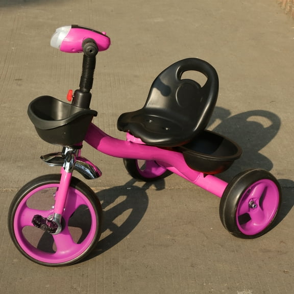 Toddler Bike with Pedals for 2-5 Year Olds - Adjustable Seat, Fun & Safe Ride for Boys & Girls