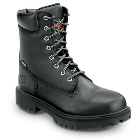 

Timberland PRO 8IN Direct Attach Men s Black Steel Toe EH MaxTRAX Slip Resistant WP Boot (11.5 M)