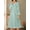 Light Green, variant on Long Sleeve Elegant Night Dresses for Women - Soft Cotton, Ruffle Victorian Design, Crew Neck, Micro Elasticity, Hand Washable, All-Season Comfortable Sleepwear