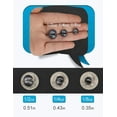 thumbnail image 2 of Split Shot Sinkers Fishing Weights - Removable Round Fishing Line Weights In, 2 of 5