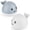 Two colors Set, variant on Electric small whale induction water spray lamp
