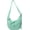 Green, variant on Zhengup Nylon Crossbody Bag Women Men Oxford Sport Shoulder Purse Crescent Sling Braid Zip Candy Color Tote Bag