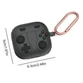 thumbnail image 2 of Yucurem Silicone Games Console Cover Dustproof Soft Case for Air Pods 4 (Black), 2 of 10