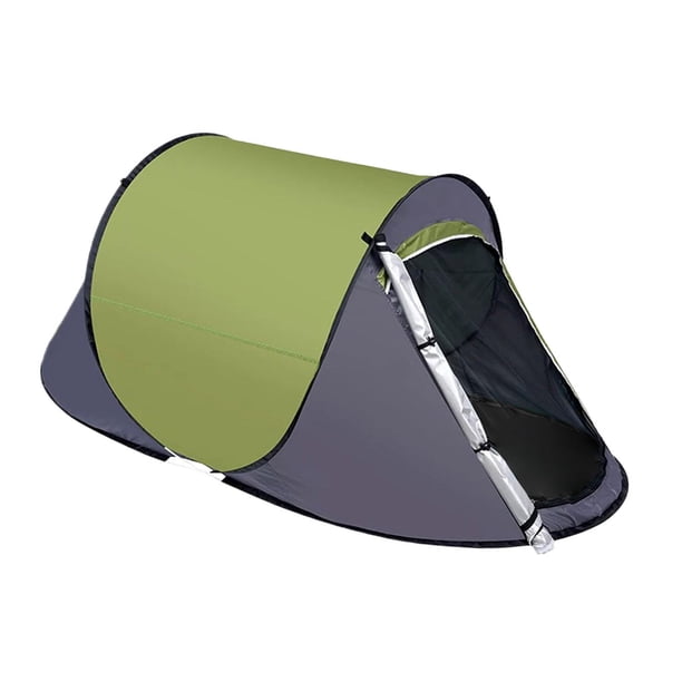 Tienda de campaña automática instantánea con bolsa de transporte, portátil, de fácil instalación, con protección solar, para camping, picnic, pesca al Verde