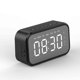 thumbnail image 1 of Reloj de alarma digital Bluetooth-Compatible con HD Mirror Pantalla Muestra Multifunción 3 Configuración de alarma Esterafonía para Dormitorios Escritorio Negro Inevent HA028204-01B, 1 of 7