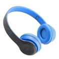 thumbnail image 2 of Auricures inalámbricos estéreo con Bluetooth, auricures sobre oreja, Azul SM SunniMix Auriculares plegables, 2 of 7