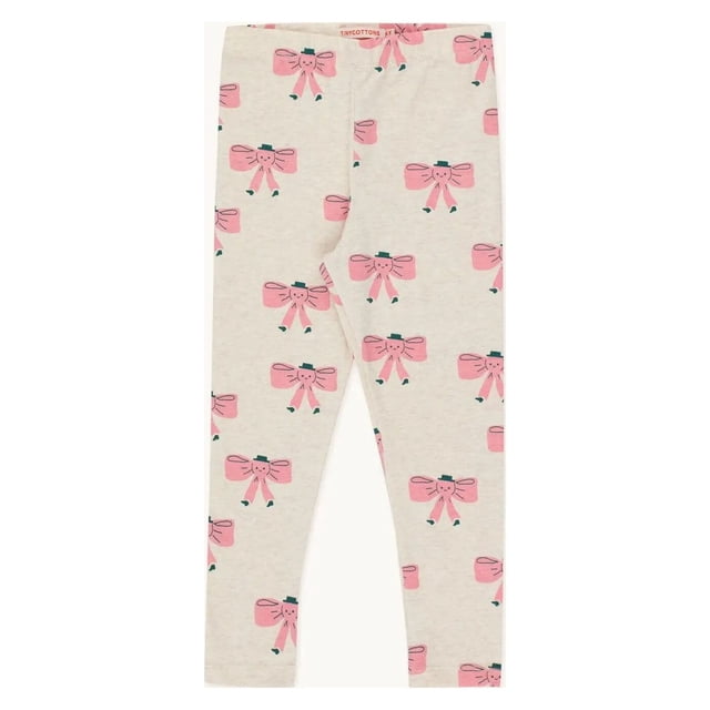 Pijamas para niños 2023 invierno TC niños pequeños niñas pijamas de Navidad lindo estampado de lazo conjunto de dos piezas conjunto de pijamas para niños