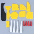 thumbnail image 4 of Juego de 17 esparcidores de sellador de plástico para ventanas, raspadores de calafateo y pegamento para vidrio., 4 of 14
