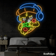 thumbnail image 4 of Craftnamesign Pizza Gamer Neon Sign, Pizza Restaurant Decor, Gamer Gifts, 4 of 4