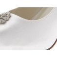 thumbnail image 4 of Benjamin Walk 843379058513 Touch Ups Joyce Womens Pumps, White - Medium 10, 4 of 7