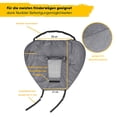 thumbnail image 3 of Cochecito De Bebé Toldo Protección Uv Protector Solar Cochecitos Sun Canopy Cochecitos Universales Sombrilla Vogacara BA000538-00, 3 of 5