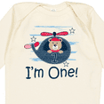 thumbnail image 4 of Inktastic 1st Birthday Boys Helicopter 1 Year Old Boys Long Sleeve Baby Bodysuit, 4 of 5