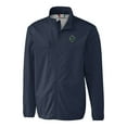 thumbnail image 2 of Men's Cutter & Buck Navy Hillsboro Hops Clique Trail Eco Stretch Softshell Full-Zip Jacket, 2 of 3
