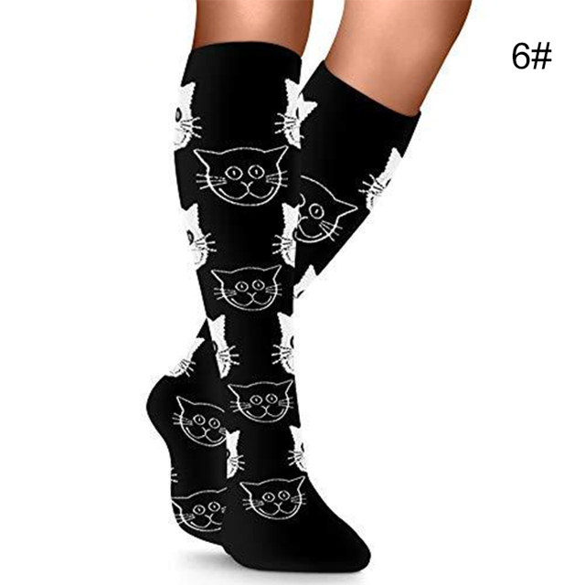 CAROOTU Chaussettes de Compression pour la Récupération des Soins Infirmiers de Course Athlétique