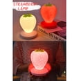 thumbnail image 2 of Toystoory Luz LED de noche de fresa, portátil, Adorable, Control táctil, alimentado por batería, interfaz USB recargable, lámpara de noche Type5 NO5, 2 of 6