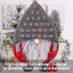 thumbnail image 5 of Calendario De Adviento De Navidad Tela No Tejida Calendario De Pared De Navidad Calendario De Cuenta Regresiva Divertido 24 Días Bolsillos Calendario Colgantes Decoración Para La Pared Decoración Sweethay HA026809-01, 5 of 6