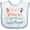 White and Blue, variant on Inktastic Future Team Roper Cowboy Rodeo Boys or Girls Baby Bib