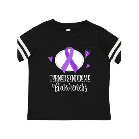 

Inktastic Turner Syndrome Awareness Ribbon Gift Toddler Toddler Girl T-Shirt