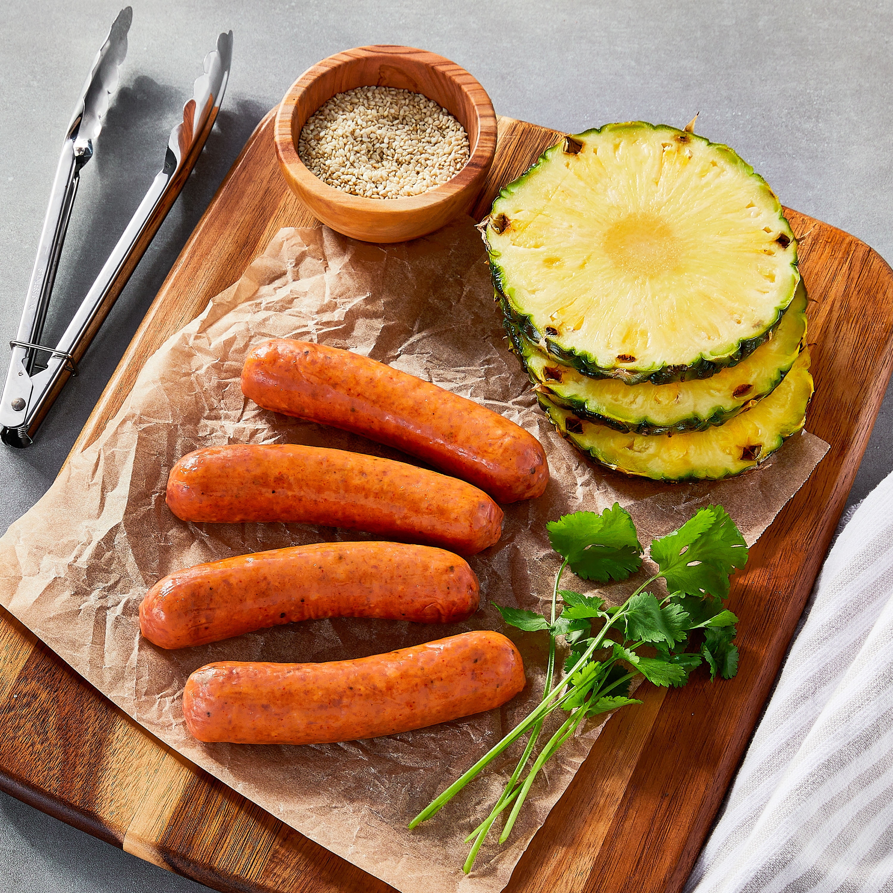 Marketside Asian Style with Pork and Pineapple Smoked Sausage, 12 oz