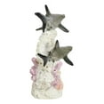 thumbnail image 2 of Great White Shark Family Swimming By Sea Coral Reef With 3D LED Light Figurine, 2 of 9
