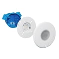 thumbnail image 3 of NICOR Lighting SureFit 5.25-Inch Round Ultra Slim 2700K LED Junction Box Retrofit Downlight Kit, Nickel (DLF-10-120-2K-RD-NK), 3 of 8
