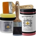 thumbnail image 2 of Retique It Chalk Furniture Paint by Renaissance DIY, 6 Piece Set, 53 Verona Rose, 32 Ounces, 2 of 12