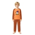 thumbnail image 2 of Halloween Pajamas Family Set - 2 piece Ghost Print Long Sleeve Tops + Pants Sets,Matching Pajamas for Family Holiday Night for 130 Pjs, 2 of 7