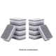thumbnail image 5 of Monstrate Paquete de 5 esponjas para lavar platos, encimera, cuencos, fregador, limpieza absorbente de agua para el hogar, baño, restaurante Suministros de limpieza para el hogar Fuerza/10 piezas Monstrate HA002794-02, 5 of 6