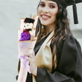 thumbnail image 4 of Foams Plastic Cloth Graduation Bear Bouquet 1Set 15x5.5x3.1In, 4 of 7