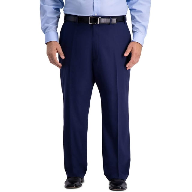 Haggar Mens Big  Tall Bt Active Series Stretch Classic Fit Suit Separate Pant