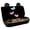 Butterfly and Mushroom Pattern Design, variant on CHAQLIN Eagle Union Jack, Non-Slip Replacement Back Seat Protectors Set of 2 Waterproof All Weather Car Rear Bench Seat Cover for Auto Car Interior
