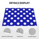 thumbnail image 3 of Fotbe Blue And White Polka Dot Alfombrilla de Secado para Cocina con Estampado, 18x24 Pulgadas, 3 of 7